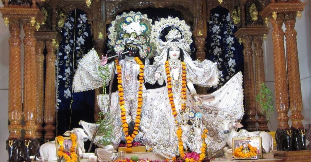 banke bihari ji ki aarti lyrics