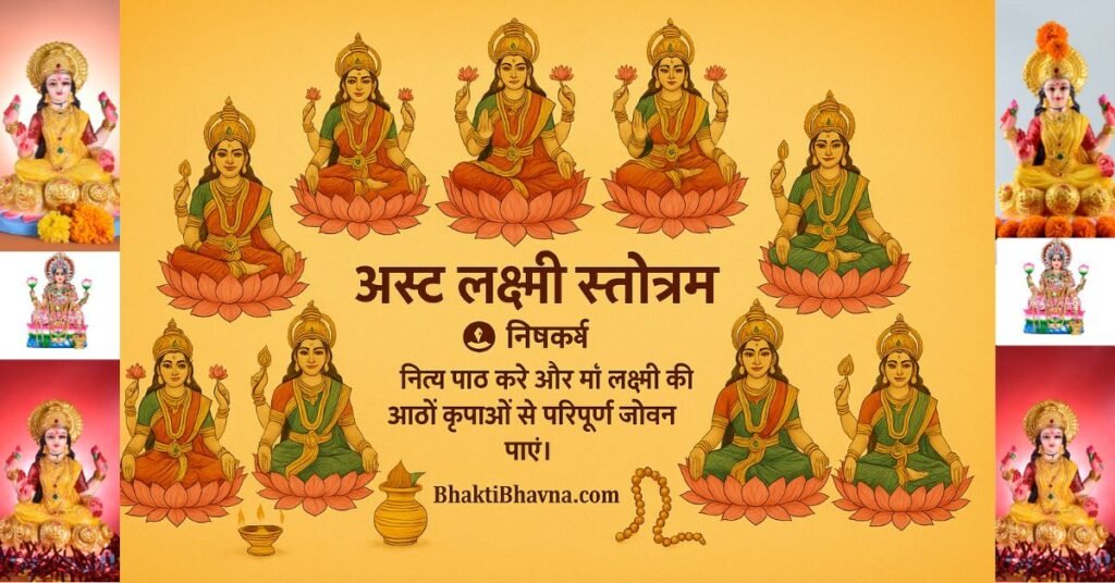 अष्ट लक्ष्मी स्तोत्रम्