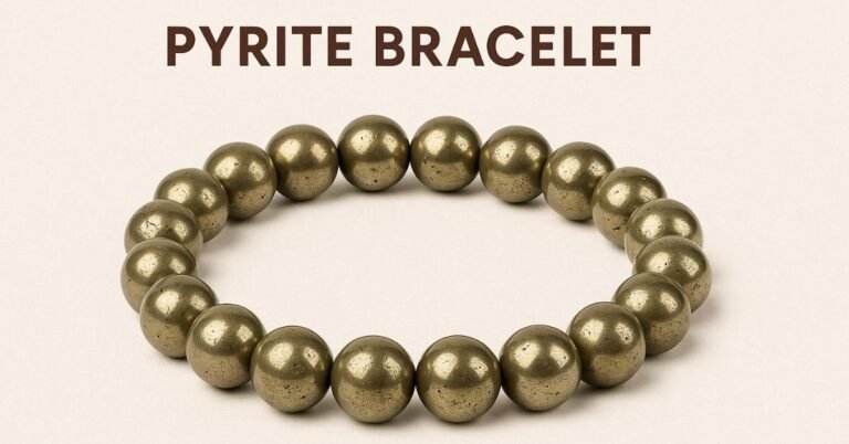 Pyrite Bracelet Benefits for men and women – Natural Pyrite Bracelet – सौभाग्य, समृद्धि और सुरक्षा का प्रतीक